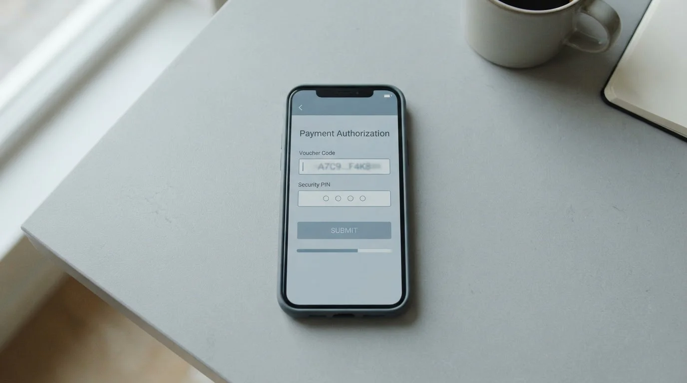 Smartphone mit Zahlungsschnittstelle und Transaktionslimits