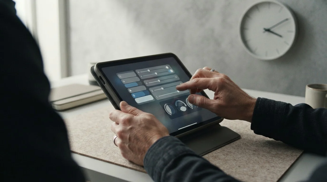 Nutzer setzt Limits und Zeitbeschränkungen in Wett-App