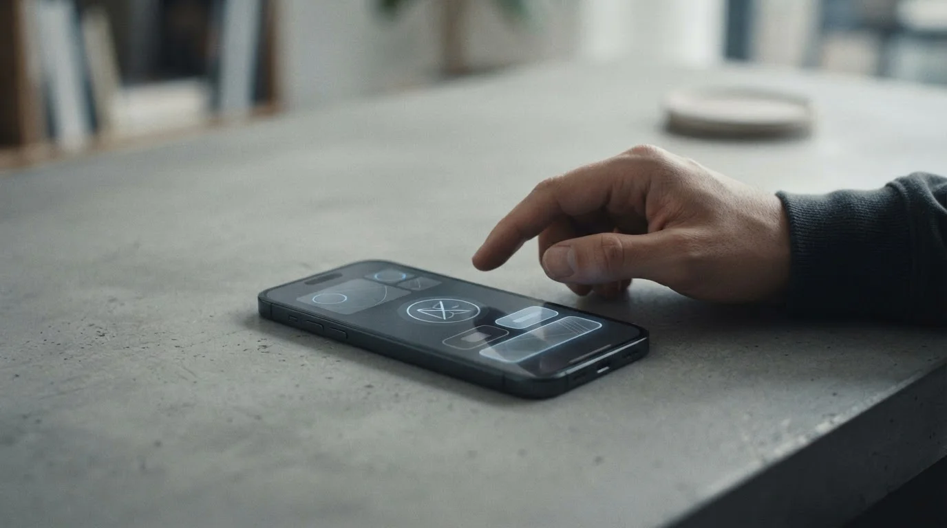 Digitale Zahlungsoptionen für Wettkonten auf Smartphone-Display